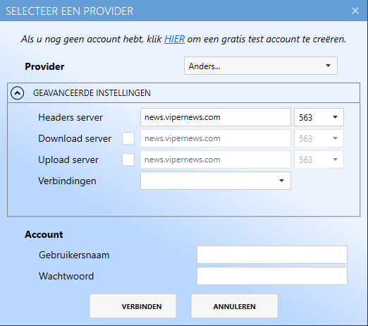 Configuring Spotnet 2.0